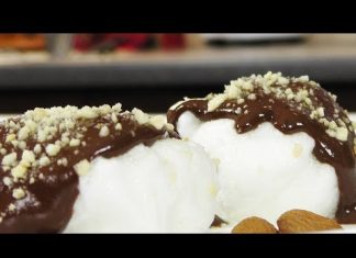 Воздушные белки в шоколаде — Кулинарные видео рецепты