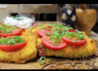 Закуска из кабачков