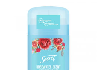 Твердый антиперспирант Secret Rosewater scent, 40 мл