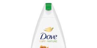 Крем-гель для душа `DOVE` пробуждающий (с маслом миндаля и манго) 250 мл