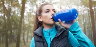 Газированная вода после тренировки