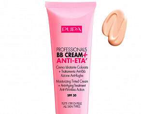 Увлажняющий крем-тон + антивозрастной уход против морщин. PROFESSIONALS BB CREAM + ANTI-ETA
