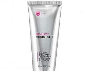 Очищающая крем-маска My Face Cleansing Cream Mask + Almond Acid