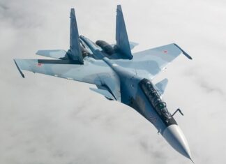 Российский истребитель Су-30СМ оказался сильнее самолетов НАТО над Балтикой
