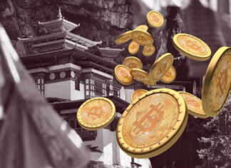 Королевство Бутан перевело 490 BTC на сумму $ 32,7 млн на новые кошельки